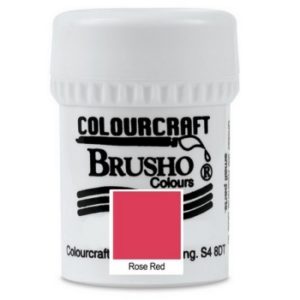 Brusho Colours Rose Red