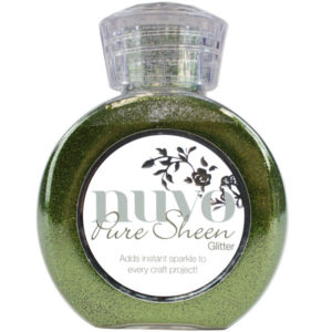 Nuvo Pure Sheen Glitter Olive Green