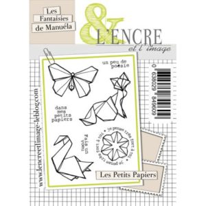 Tampon clear – Les petits papiers – L&rsquo;Encre et L&rsquo;Image