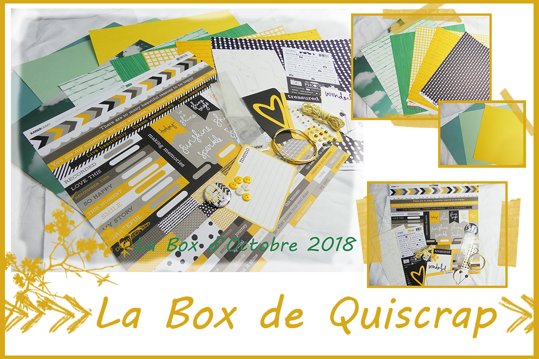 You are currently viewing La Box de Quiscrap: Octobre 2018