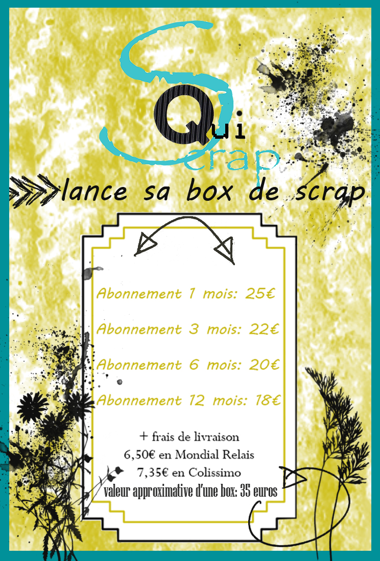 You are currently viewing Petit Rappel sur le paiement de l’abonnement de la Box de Quiscrap