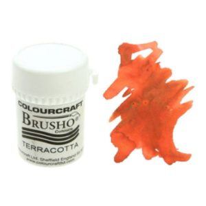 Brusho Colours Terracotta