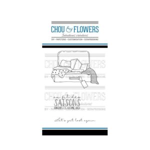 Tampons clear La Valise Chou&Flowers