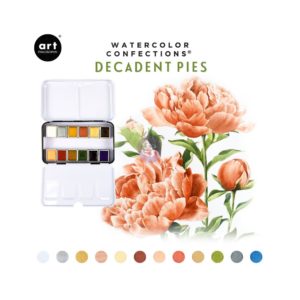Palette Aquarelle Watercolor Confections Decadent Pies Prima