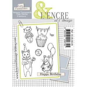 Tampon Happy Birthday L’Encre et L’Image