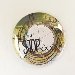 Badge Stop Collection Hier Ajourd’hui Demain de Quiscrap