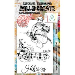 Tampon clear AALL and Create Stamp Set -458 Hibiscus