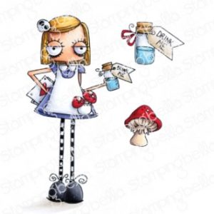 Tampon Oddball Alice in Wonderland Stamping Bella