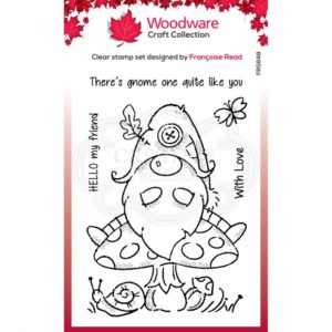Tampons clear Gnome Forêt – Woodware Craft Collection –