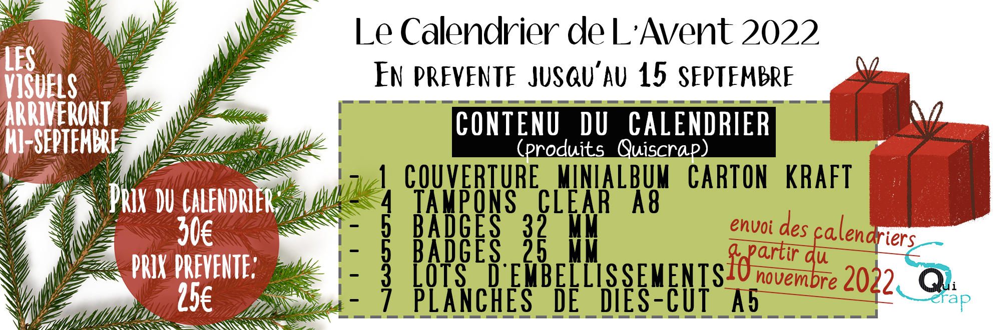You are currently viewing Le Calendrier de l’Avent 2022 en pré-vente