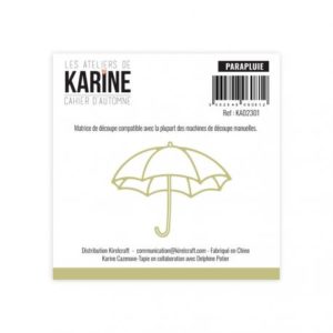 Die Cahier d’Automne Parapluie -Les Ateliers de Karine