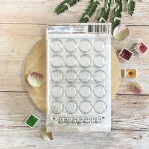 Tampon clear FOND RONDS PALETTE Chou&Flowers