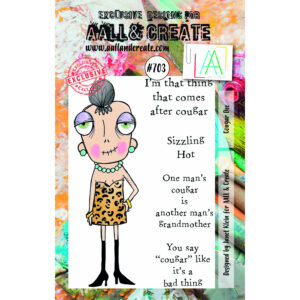 AALL and Create Stamp Set -703 Cougar Dee