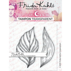 Planche de tampons transparents officiels Frida Kahlo – Feuilles tropicales – 1
