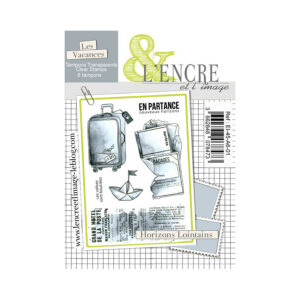 Tampon clear : Horizons Lointains – L’Encre et l’Image