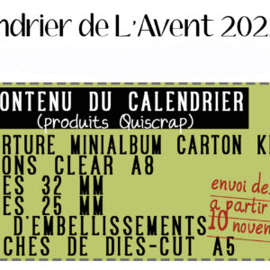 Le Calendrier de L’Avent 2022