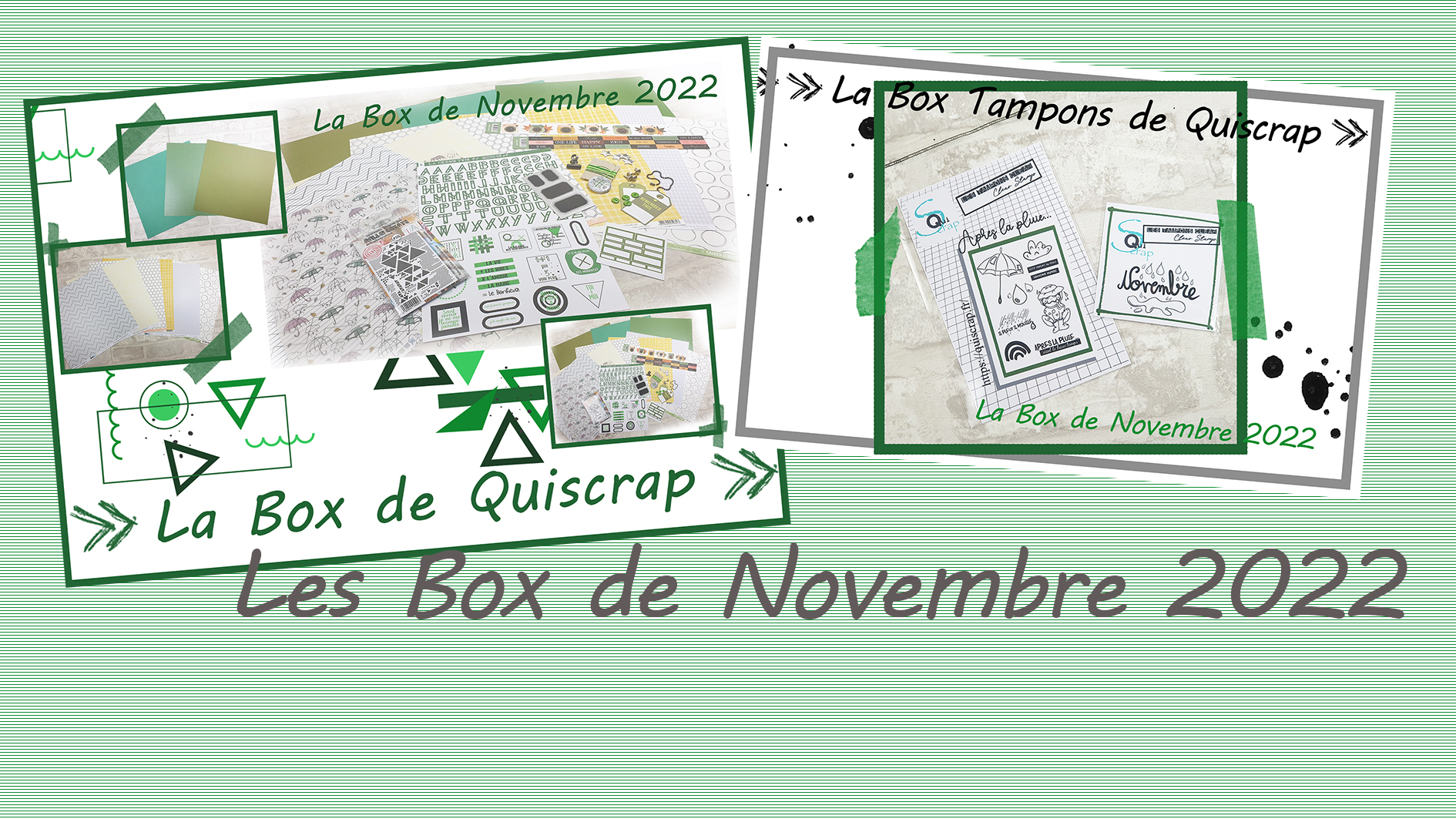 You are currently viewing Les Box de Novembre 2022: la Box et la Box Tampons