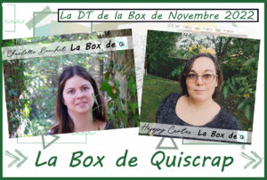 Lire la suite à propos de l’article Les Invitées Créatives des Box de Novembre et Décembre 2022 sont Charlotte Bouchet et Karine de Happy Cartes