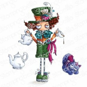 Tampons ODDBALL MAD HATTER (ALICE IN WONDERLAND COLLECTION) Stamping Bella