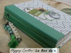 Lire la suite à propos de l’article Tuto n°2 pour la Box de Novembre 2022 par Happy Cartes: le minialbum