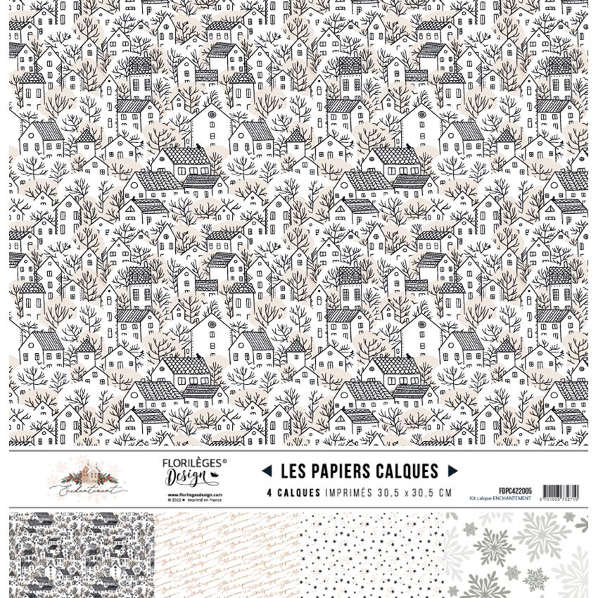 Kit calque ENCHANTEMENT Florilèges Design