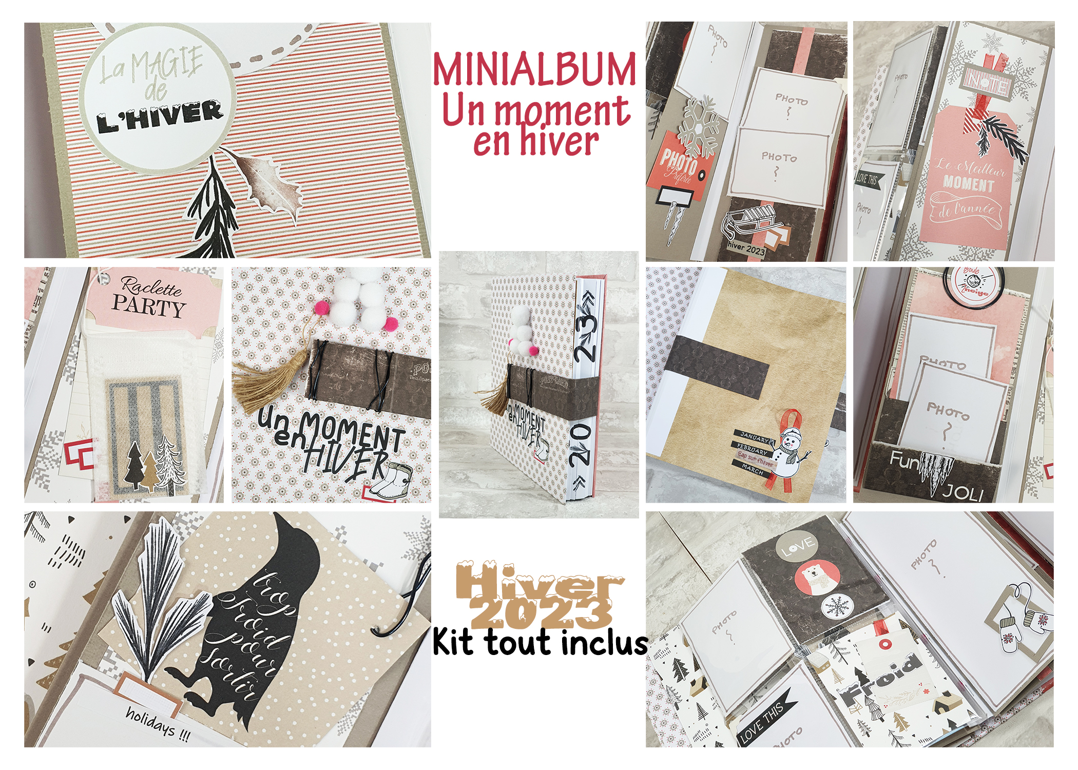 You are currently viewing Nouveau Kit Minialbum Tout Inclus: Un moment en Hiver