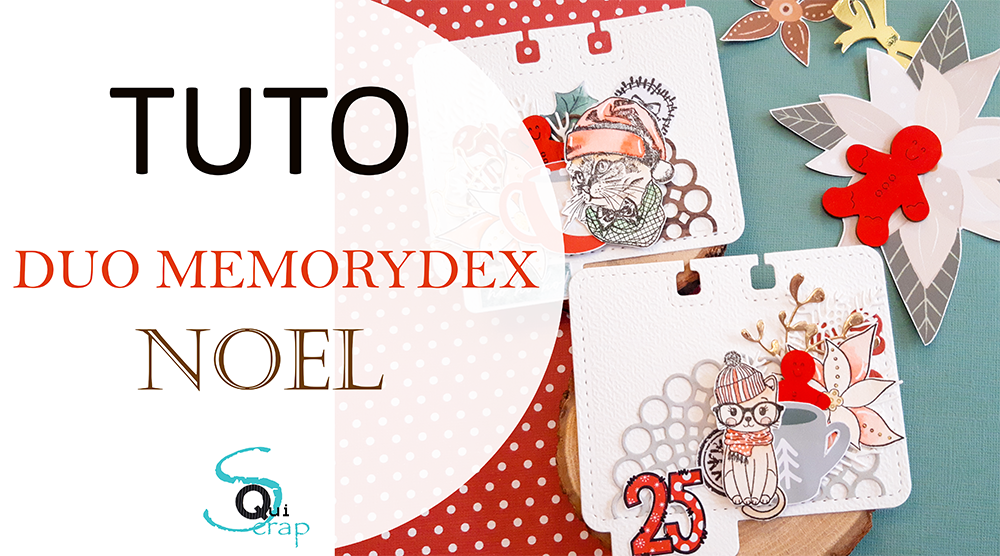 You are currently viewing Tuto n°3 pour la Box de Décembre 2022 par Charlotte Bouchet: Duo carte memorydex