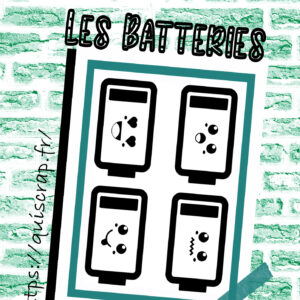 Tampon clear – Les Batteries – de Quiscrap