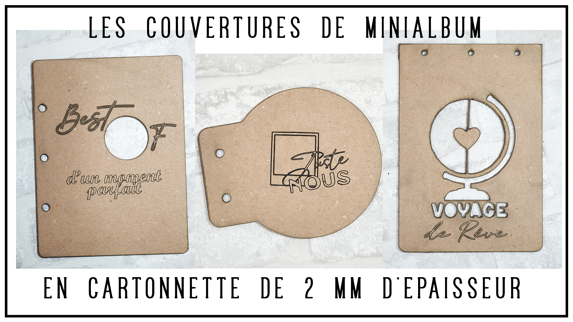 You are currently viewing Nouveautés: les couvertures de Minialbum en cartonnette
