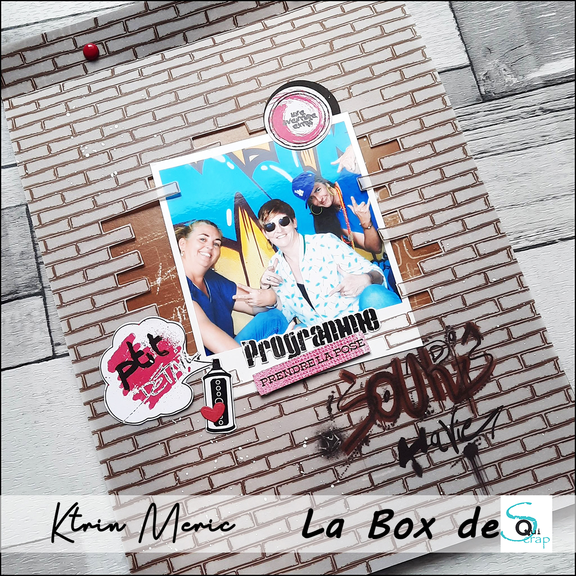You are currently viewing Tuto n° 2 pour la Box de Février 2023 par Ktrin Meric: le minialbum art urbex