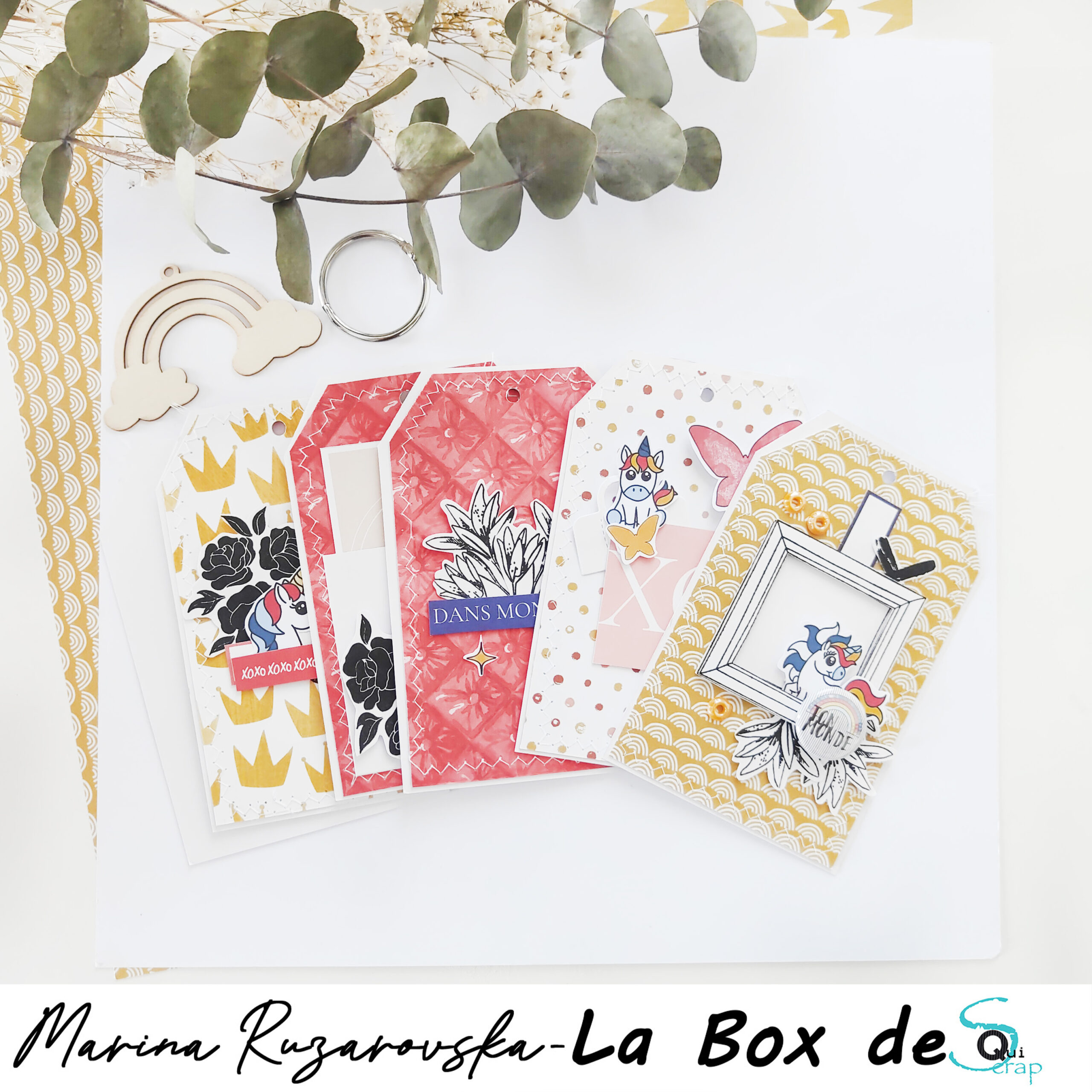 You are currently viewing Tuto n°5 pour la Box d’Avril 2023 par Marina Ruzarovska: le minialbum magique