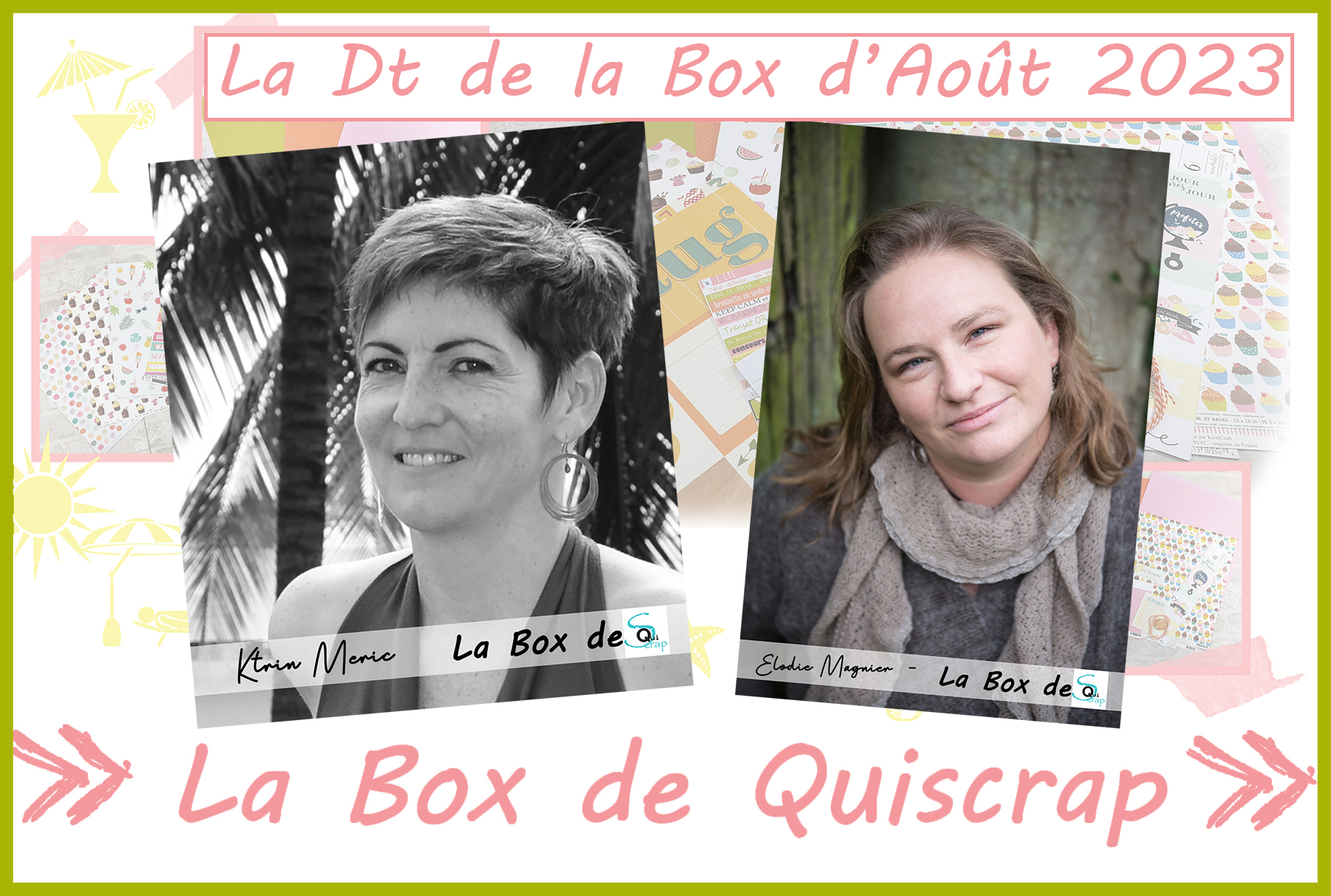 You are currently viewing Les Invitées Créatives de la Box d’Aôut et Septembre 2023