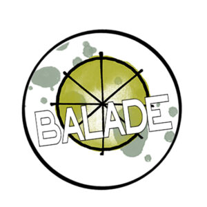 Badge 25 mm – BALADE – Quiscrap