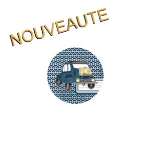 Badge – Deudeuche – Collection HEXAGONE Tour – Quiscrap