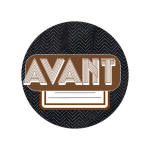 Badge 25 mm – Avant  – Collection RETROSPECTIVE – Quiscrap