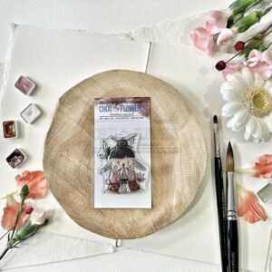 Tampons DOUDOU GEISHA – collection Soleil Levant – Chou and flowers