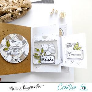 Kit Minialbum Life de Marina Ruzarovksa/Scrap_Bouc