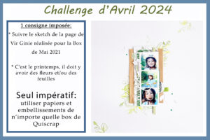 Lire la suite à propos de l’article Challenge d’Avril 2024: 5€ à gagner