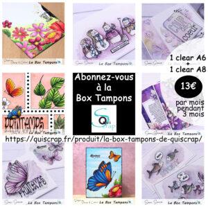 Lire la suite à propos de l’article Et si vous craquiez pour un abonnement à la Box tampons?