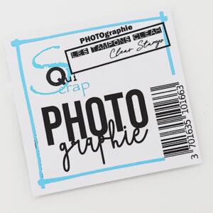 Tampon clear – PHOTOgraphie – Quiscrap