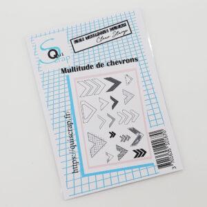 Tampons clear – Multitude de chevrons – Quiscrap