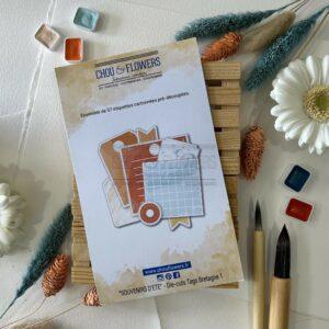 DIE CUTS TAG BRETAGNE 1 – Souvenirs d’été – Chou & Flowers