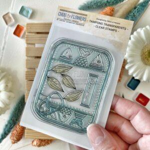 Tampons CLEAR A7 Boite de sardines – Souvenirs d’été – Chou & Flowers