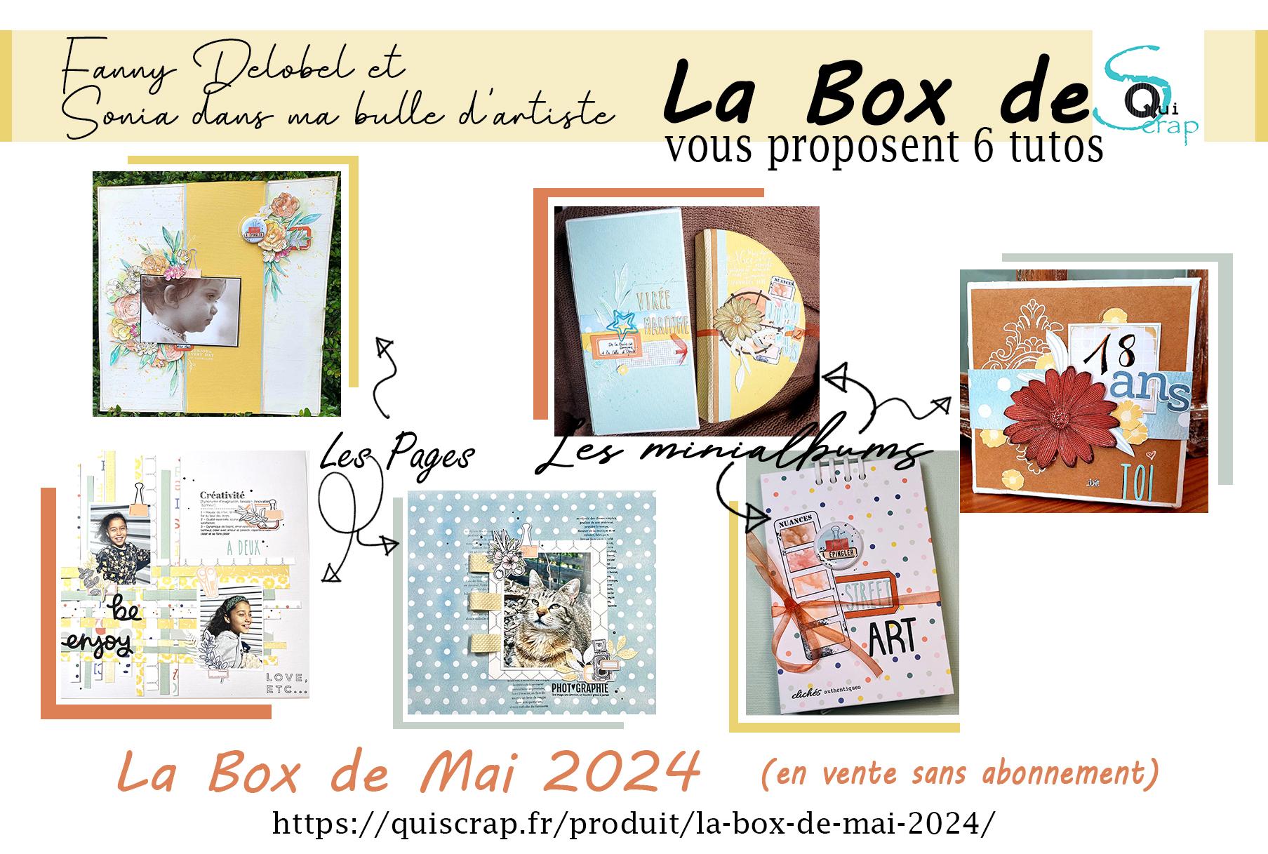 You are currently viewing 6 Tutos à réaliser avec la Box de Mai 2024