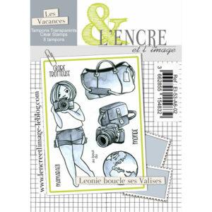 Tampon clear – Leonie boucle ses Valises – L’Encre et l’Image