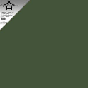 Cardstock Uni Green Forest (Lisse)
