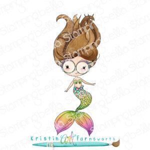 Tampon – LUNETTES Mermaid – Stamping Bella