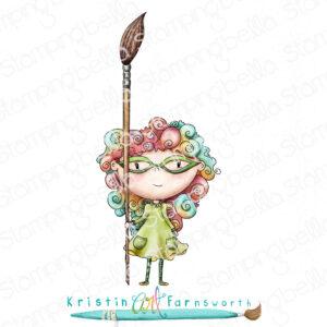 Tampon – LUNETTES Painter – Stamping Bella