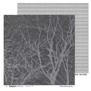 Papier n°3  – Collection Enigme Florale – Quiscrap