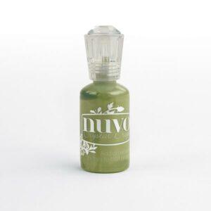 Nuvo Glitter Drops Bottle Green